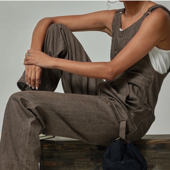 Lee x Brooklyn Circus Whizet Overalls Brown Selvage - Picture 2 of 8